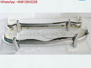 Mercedes Ponton 6-cylind W180 W128 Coupe Cabriolet bumpers (54-60)