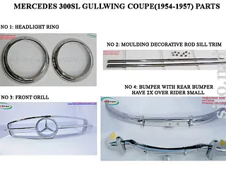 Mercedes 300SL Gullwing Coupe Year (1954-1957)