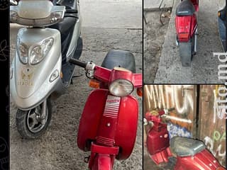 Продам красный скутер. На ходу,  с документами.  В хорошем состоянии.